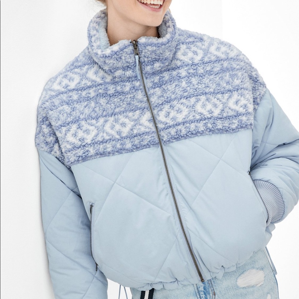 American Eagle Reversible Puffer Coat